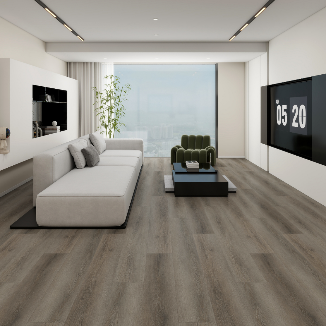 Montclair Barry Oak vinyl plank plank close-up