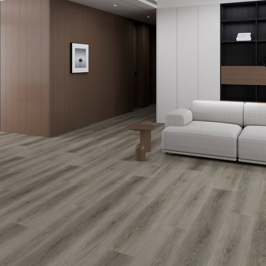 Montclair Barry Oak vinyl plank room scene