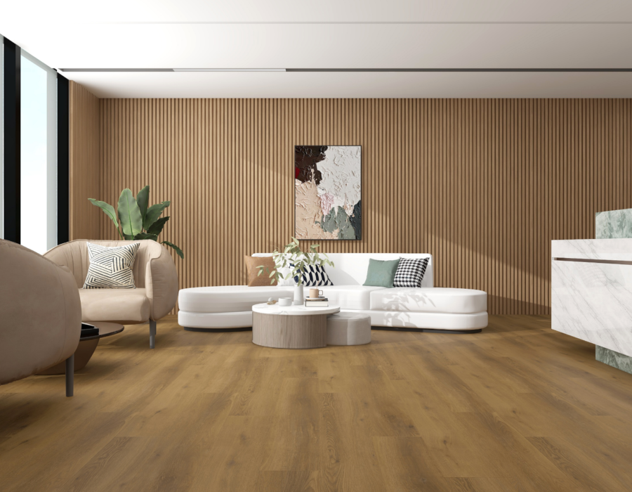 Montclair Bradley Oak in a room