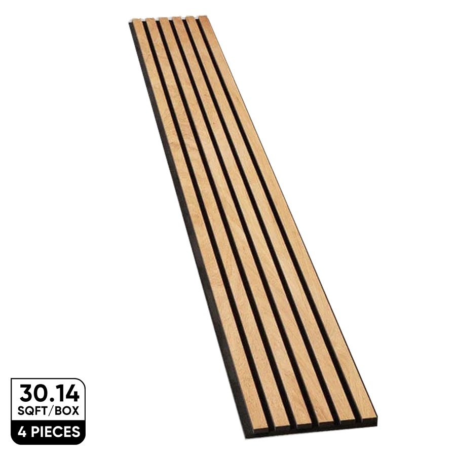 Natural Oak Wall Panels plank close-up