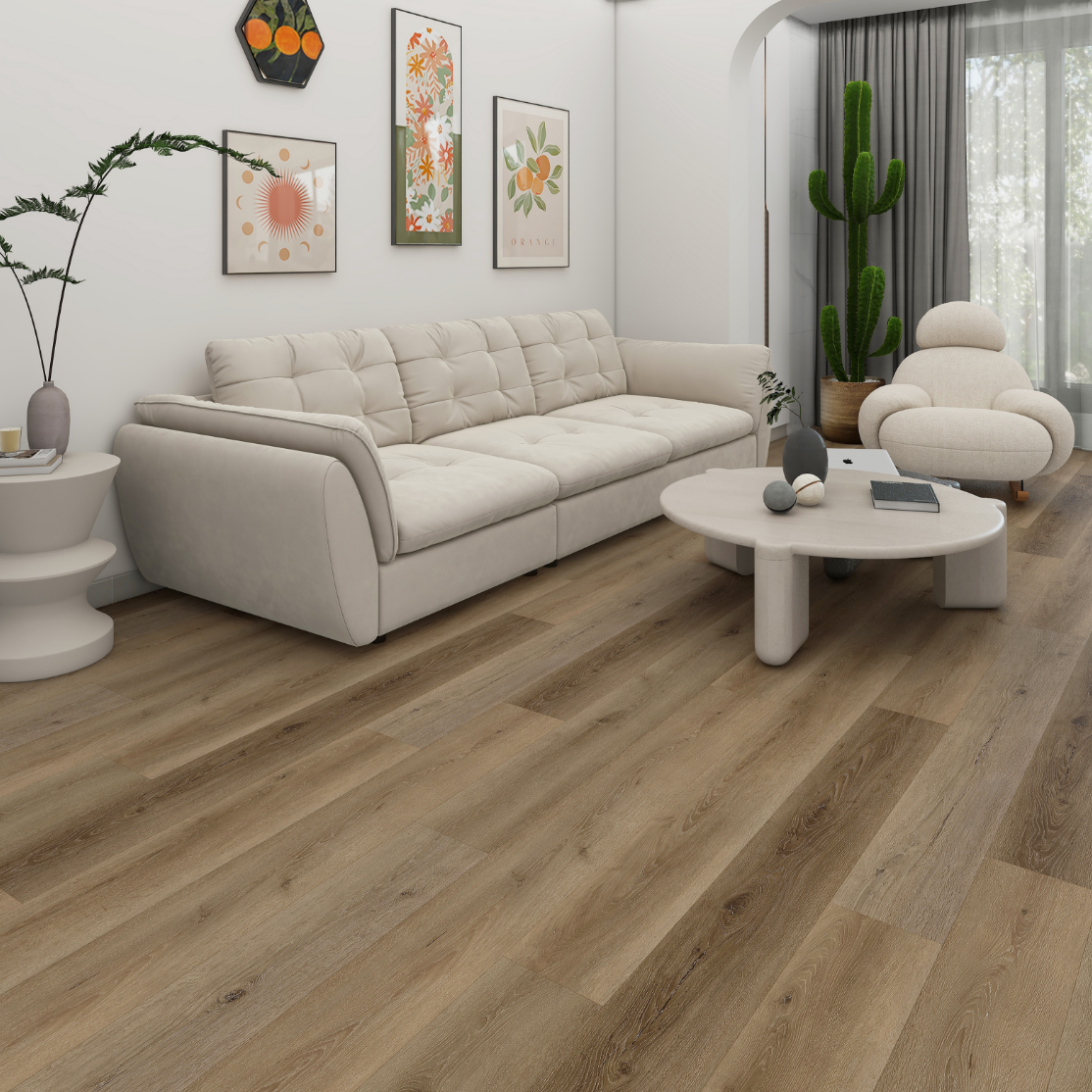 Montclair Preston Oak vinyl plank plank close-up