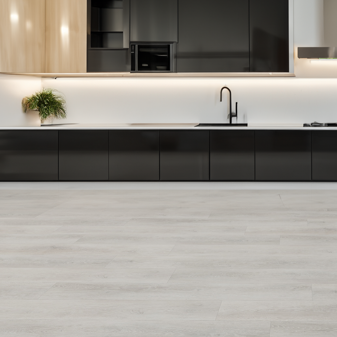 Montclair Rivawood Oak vinyl plank room scene