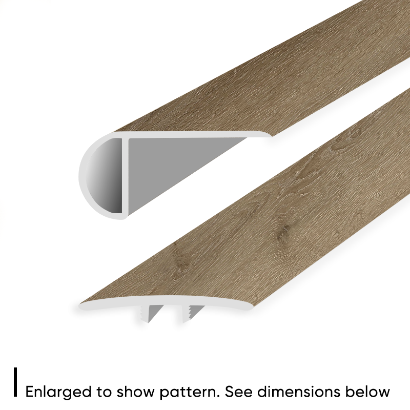 Montclair Preston Oak vinyl plank plank edge detail