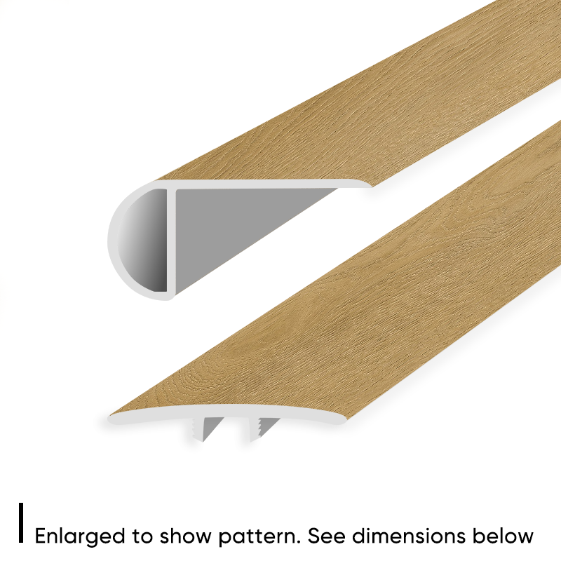 Montclair Lapland Oak vinyl plank plank edge detail