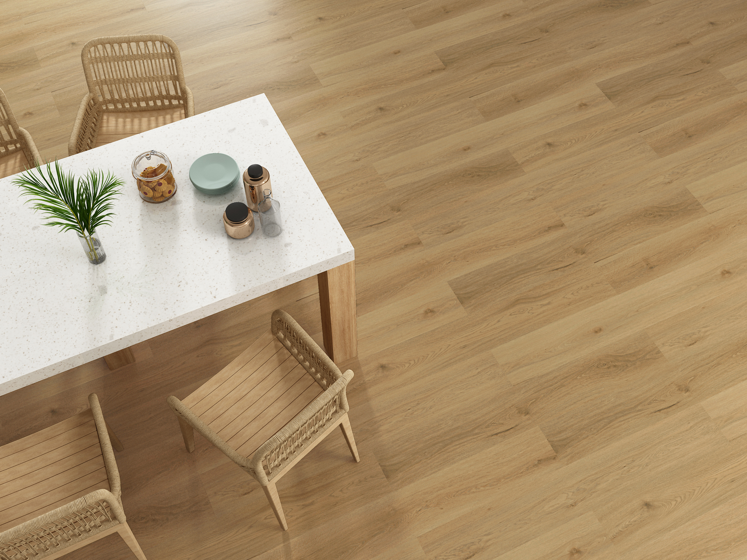 Harper Carmel Drift vinyl plank room scene